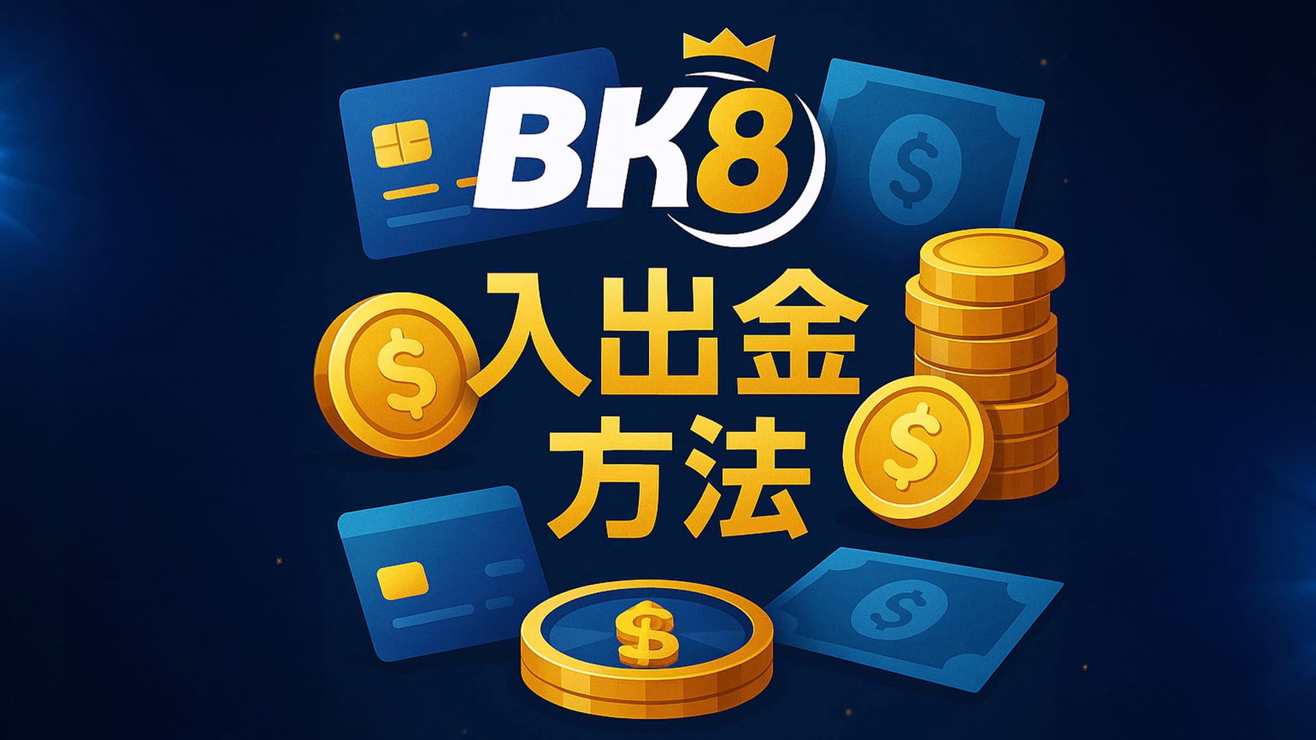 bk8の入出金方法